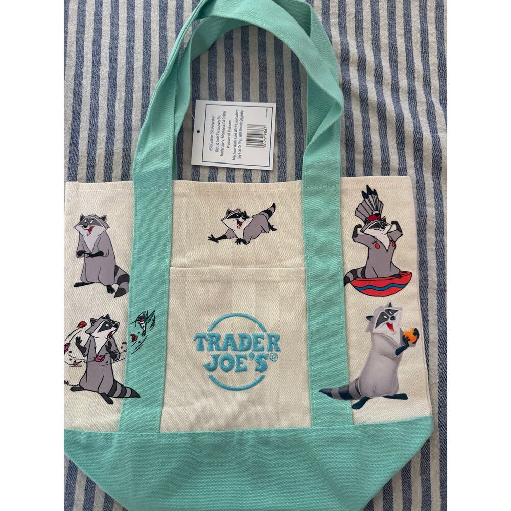 Disney Meeko from Pocahontas Custom Made Trader Joes Mini Tote